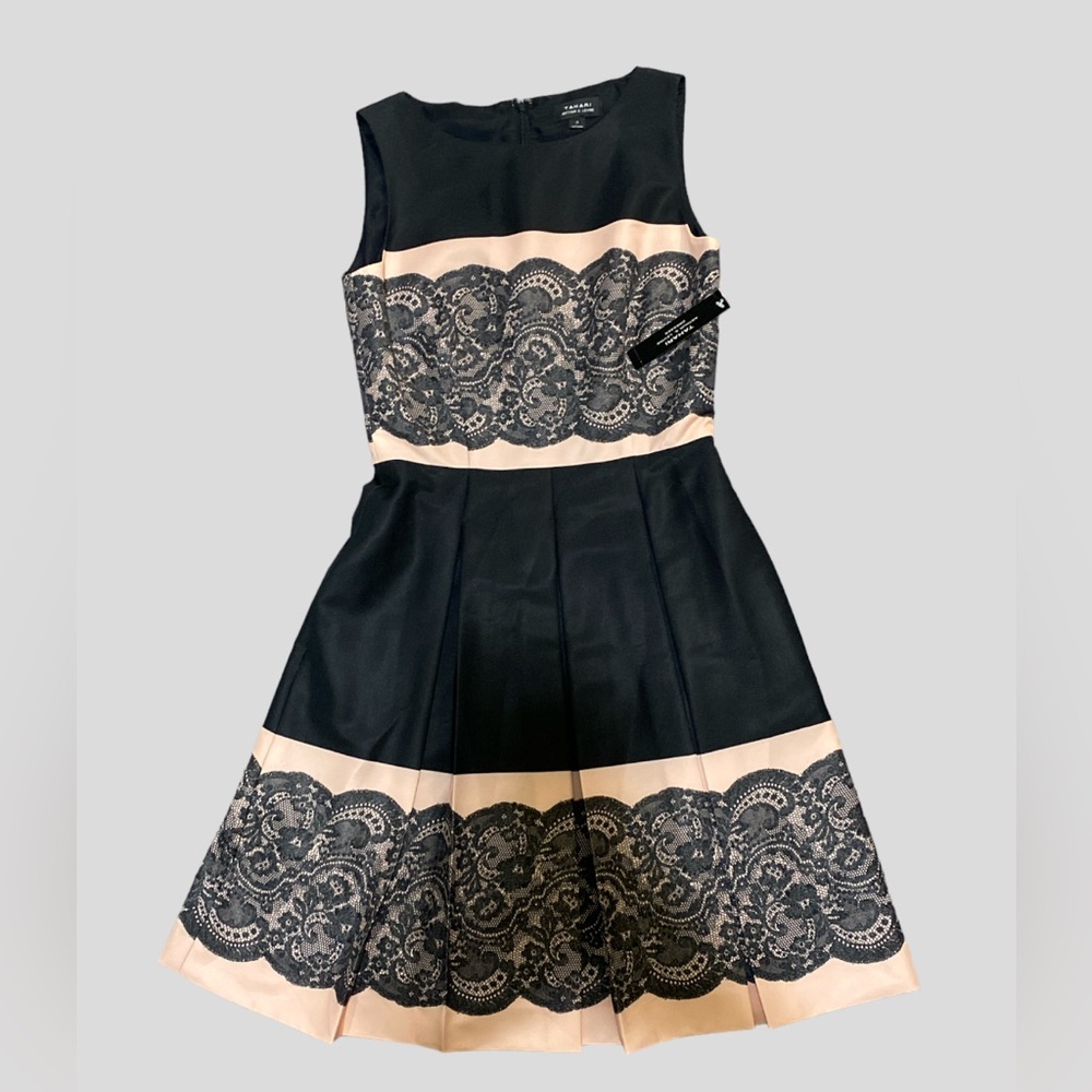 Tahari fit flare dress